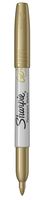 Sharpie Metallic - Marker - permanent - Gold - Pigmenttinte - 1.4 mm - fein (Packung mit 12)