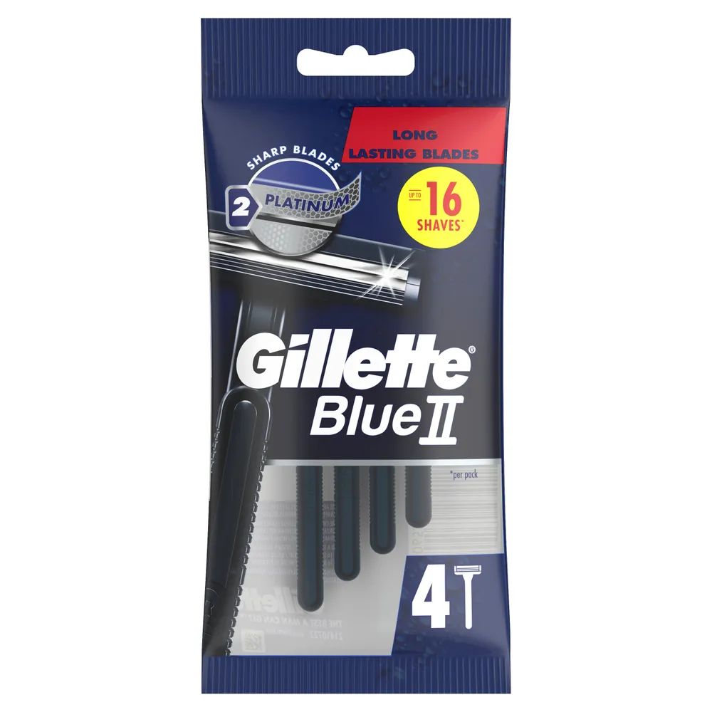 Gillette Blue II 4er