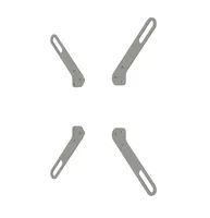 SMS Smart Media Solutions FS010110 - Silber - 15 kg - 200 x 100,200 x 200 mm - 1 Stück(e)