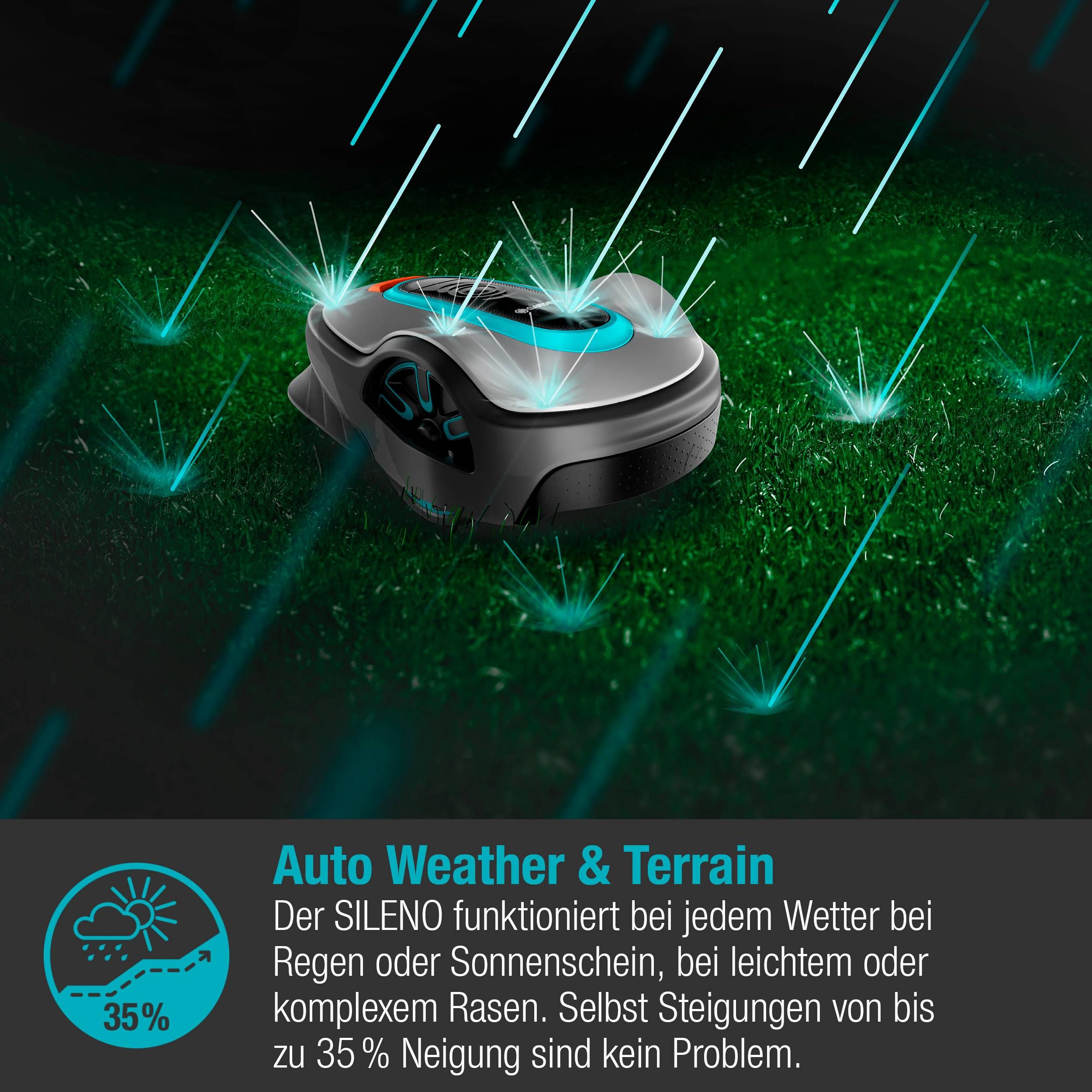 Gardena Mähroboter SILENO life 750 m² Open-Box