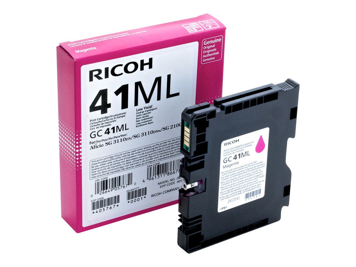 Ricoh GC 41ML - Low Yield - Magenta - original