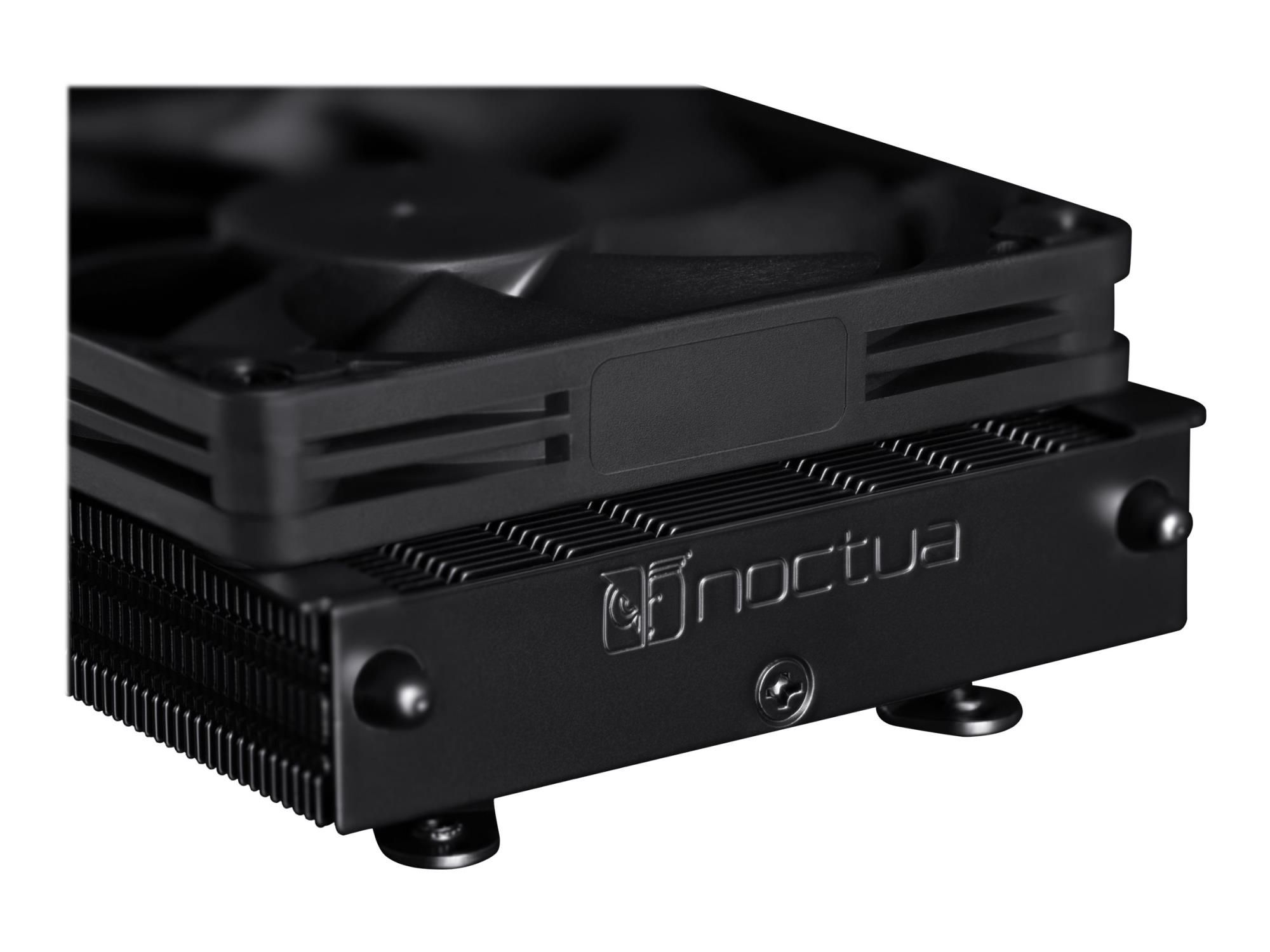 Noctua NH-L9a-AM4 chromax.black - Prozessor-Luftkühler - (für: AM4)