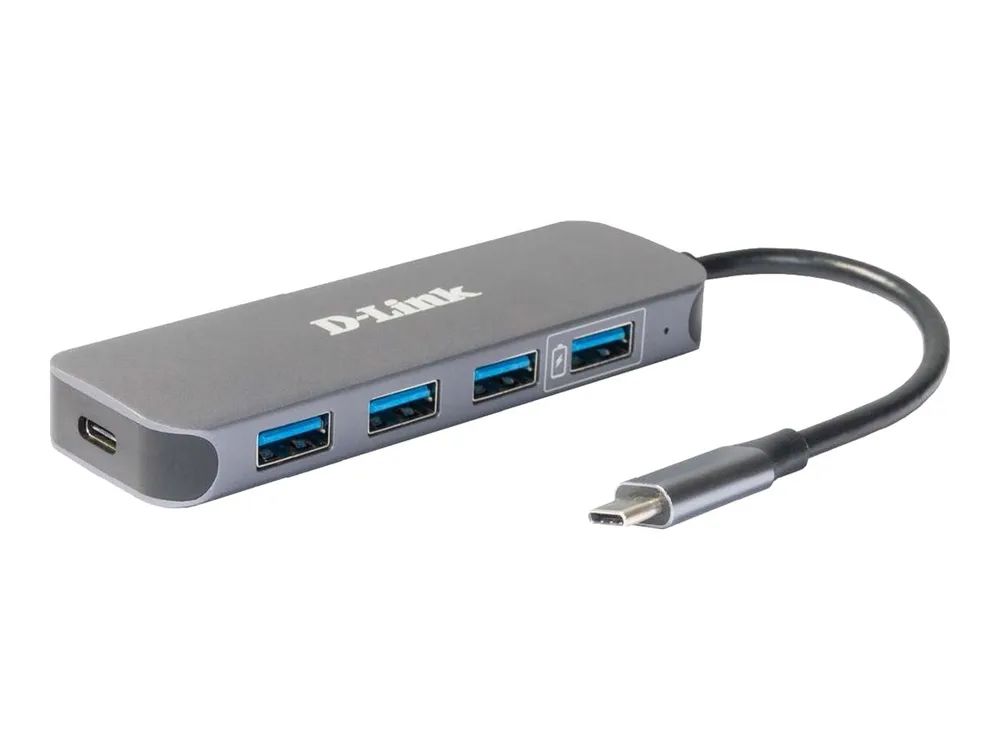 D-Link USB-C HUB TO 4 USB 3.0 PORTS - Kabel