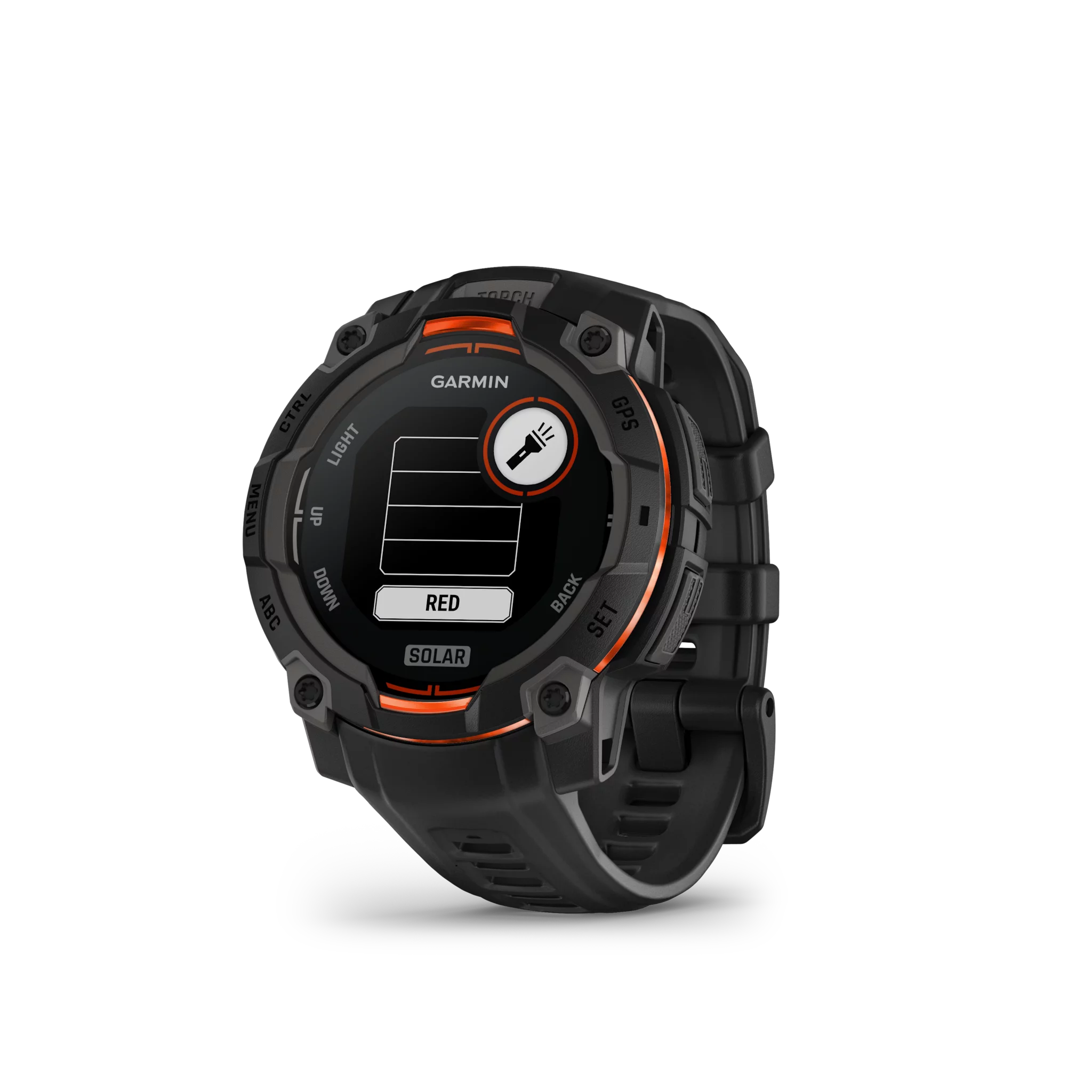 Garmin Instinct 3,45mm,Solar,Black Bezel mit Black Band