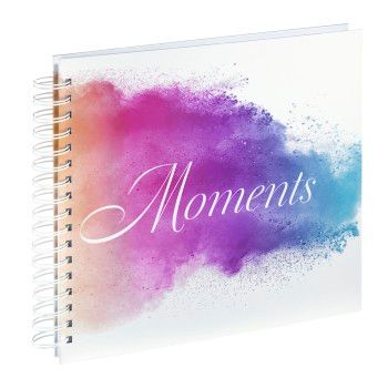 Hama Spiral-Album "Watercolor Moments", 28x24 cm, 50 weiße Seiten