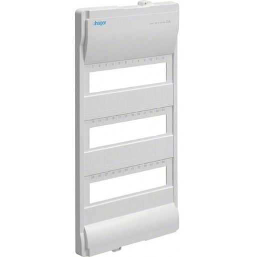 Hager ABDECKUNG VOLTA UPV/HWV 3REIHE / HAGER VZ223N