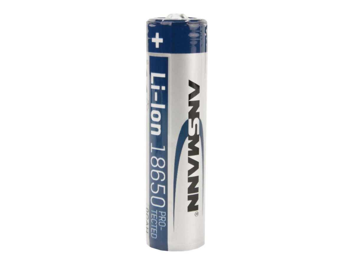 Ansmann Batterie 18650 - Li-Ion - 2600 mAh - 9.36 Wh - 1S (1S1P)