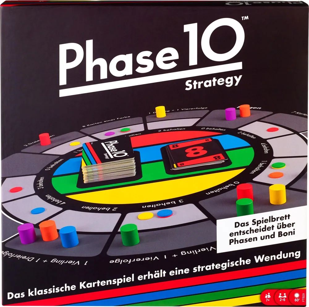 Mattel GmbH Phase 10 Brettspiel