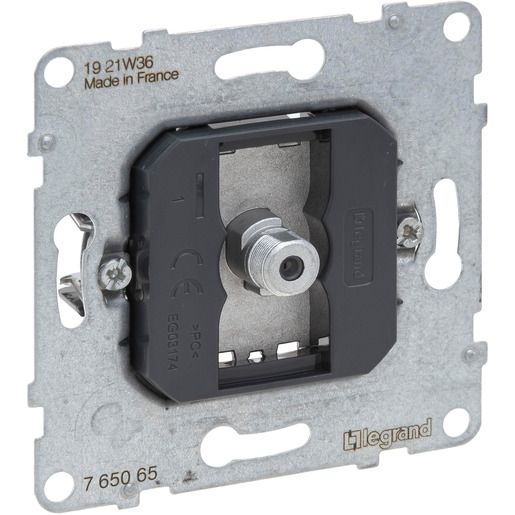 Legrand EINSATZ ANSCHLUSSDOSE F-TYPE / LEGRAN 765065 SEANO 765065