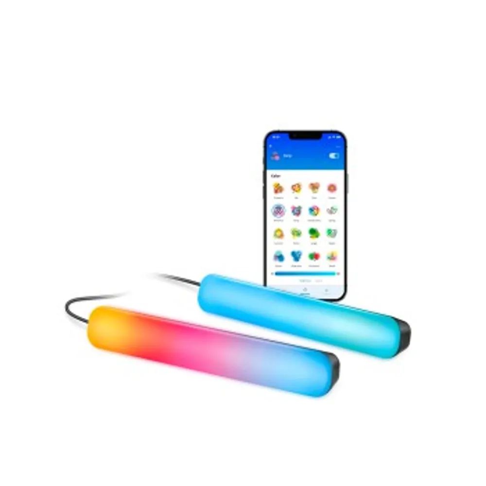 WiZ Tischlampe "Gradient Light Bar", 30 cm, Doppelpack