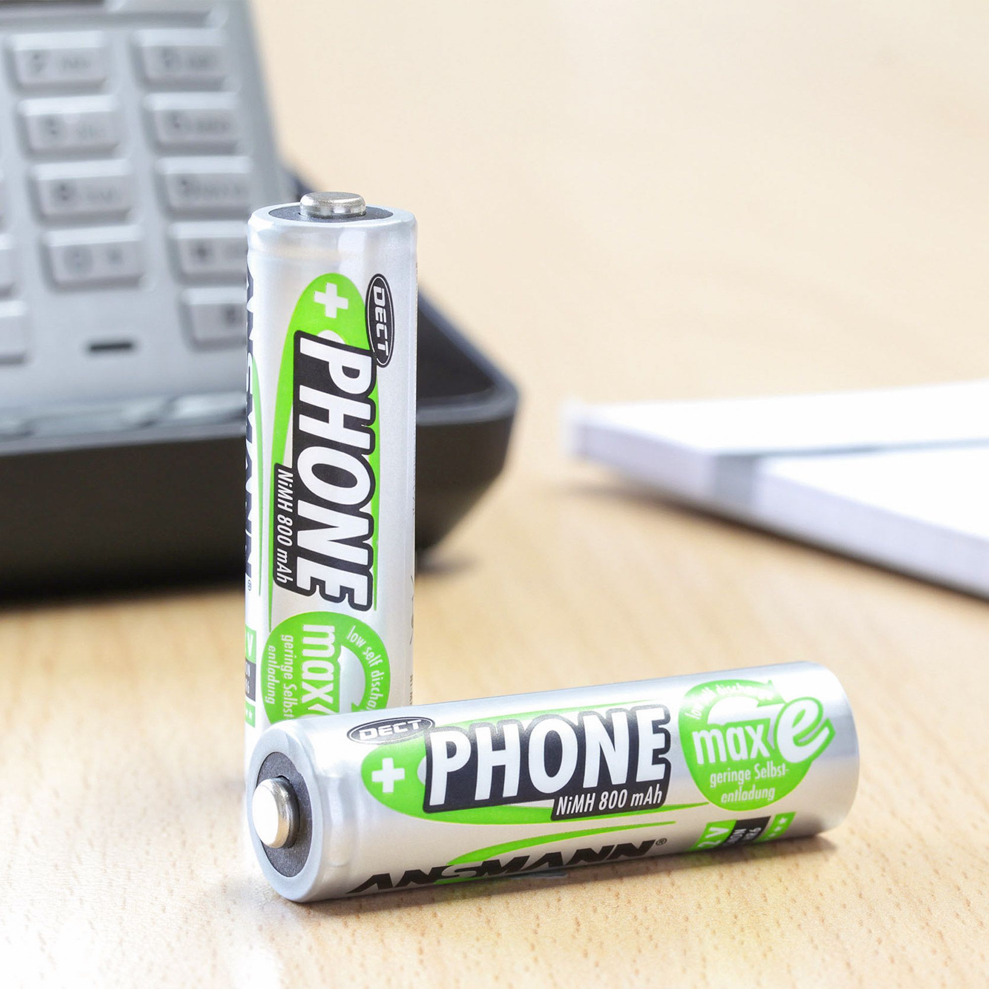 Ansmann Mignon 800 DECT - Batterie 2 x AA-Typ - (wiederaufladbar)