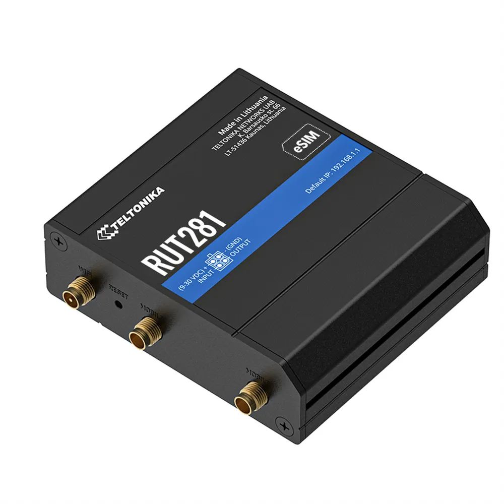 Teltonika RUT281 - Wireless Router - WWAN 1-Port-Switch