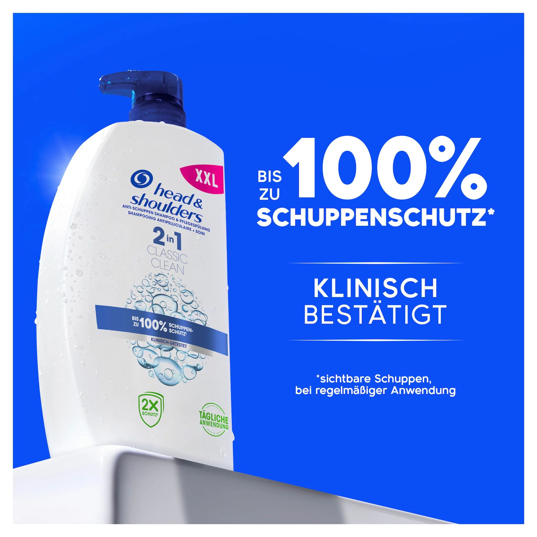 Head & Shoulders Anti-Schuppen Shampoo 2in1, classic clean