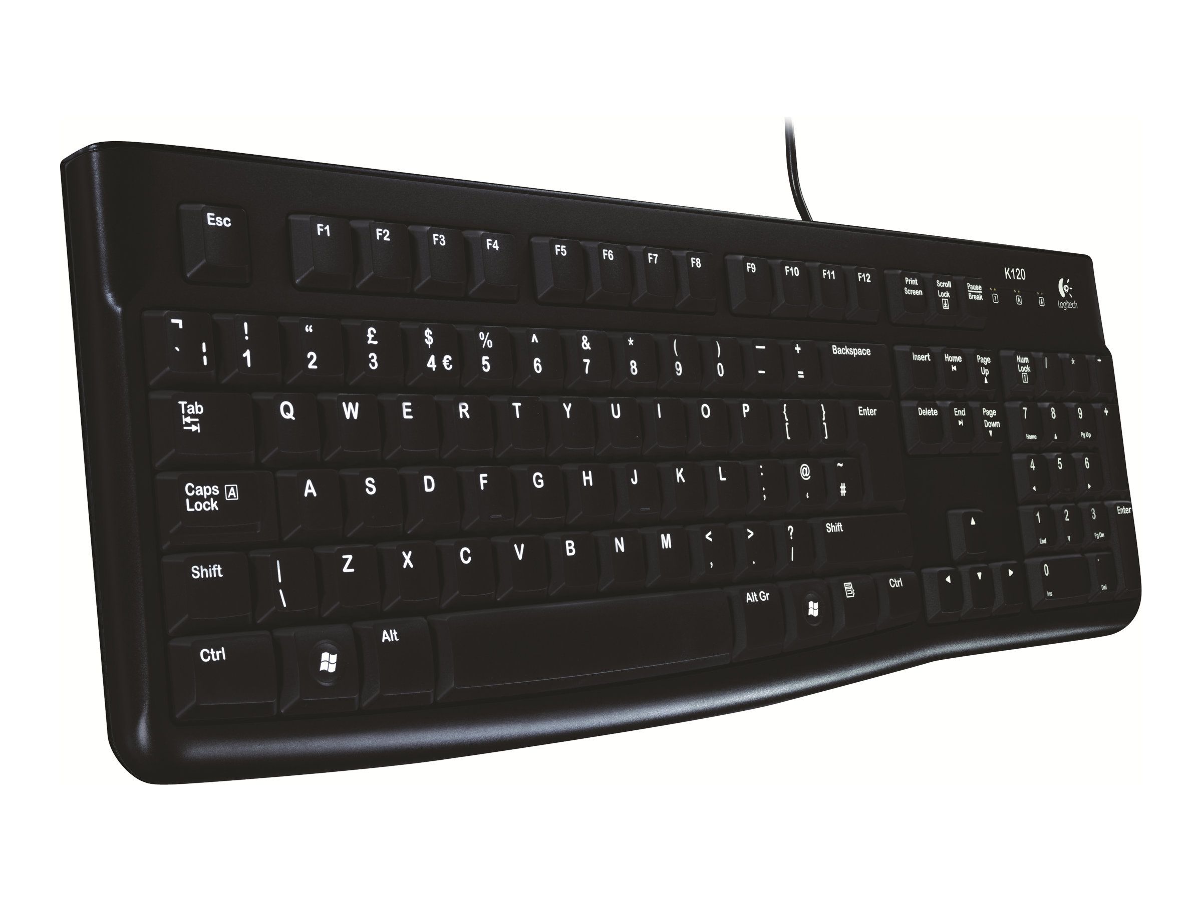 Logitech K120 - Tastatur - USB - Deutsch Open-Box