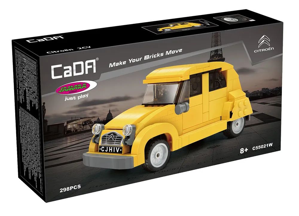 Jamara e.K. CaDA Citroën 2CV 1:24 gelb