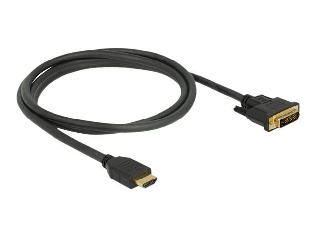 Delock Adapterkabel - HDMI männlich zu DVI-D männlich