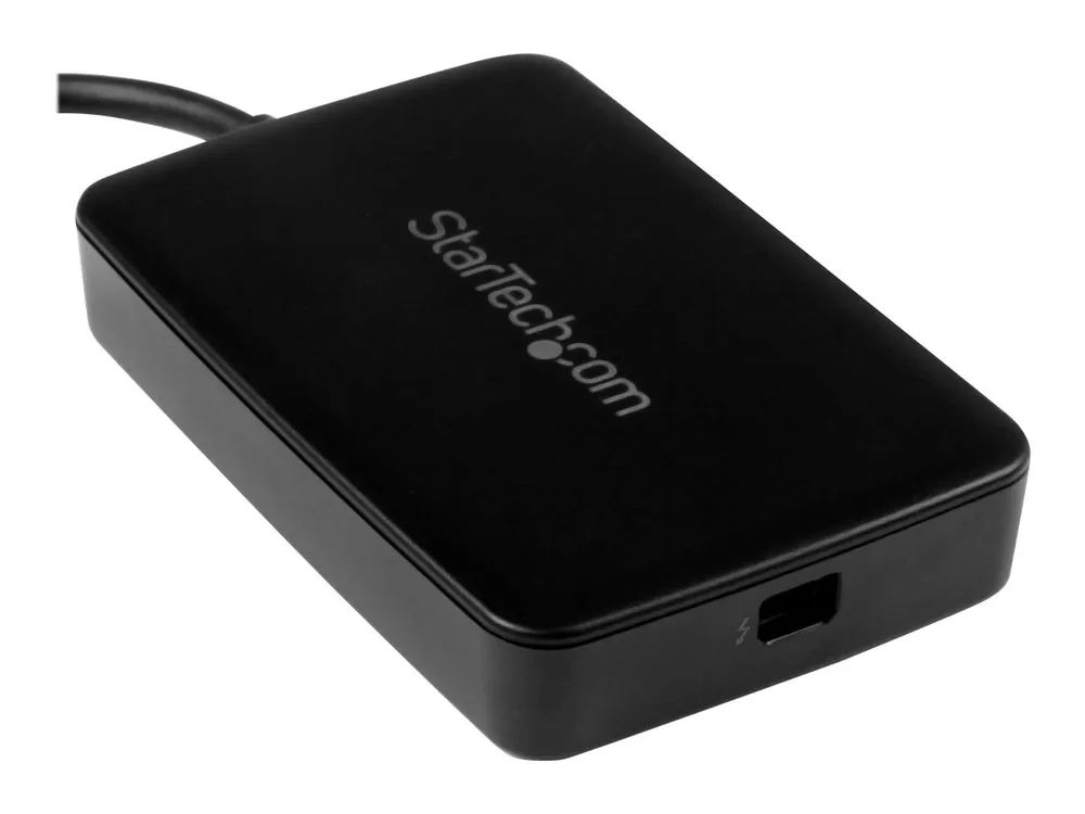 StarTech.com Thunderbolt 3 auf Thunderbolt 2 Adapter - TB3 Laptop auf TB2 Bildschirme/Geräte - Thunderbolt 1/2(10Gbit/s, 20Gbit/s) Konverter - TB3 zertifiziert - Schwarz - Windows/Mac (TBT3TBTADAP)