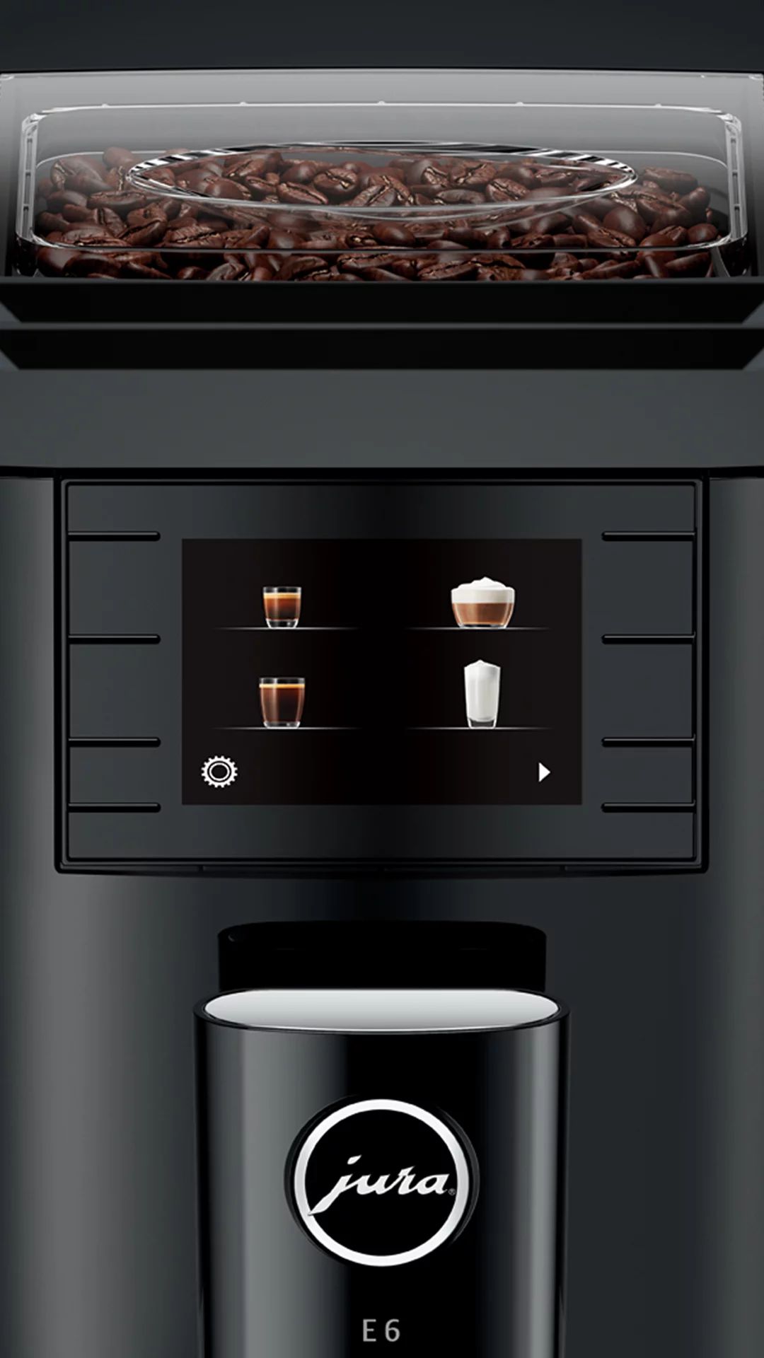 Jura E6 - Piano Black