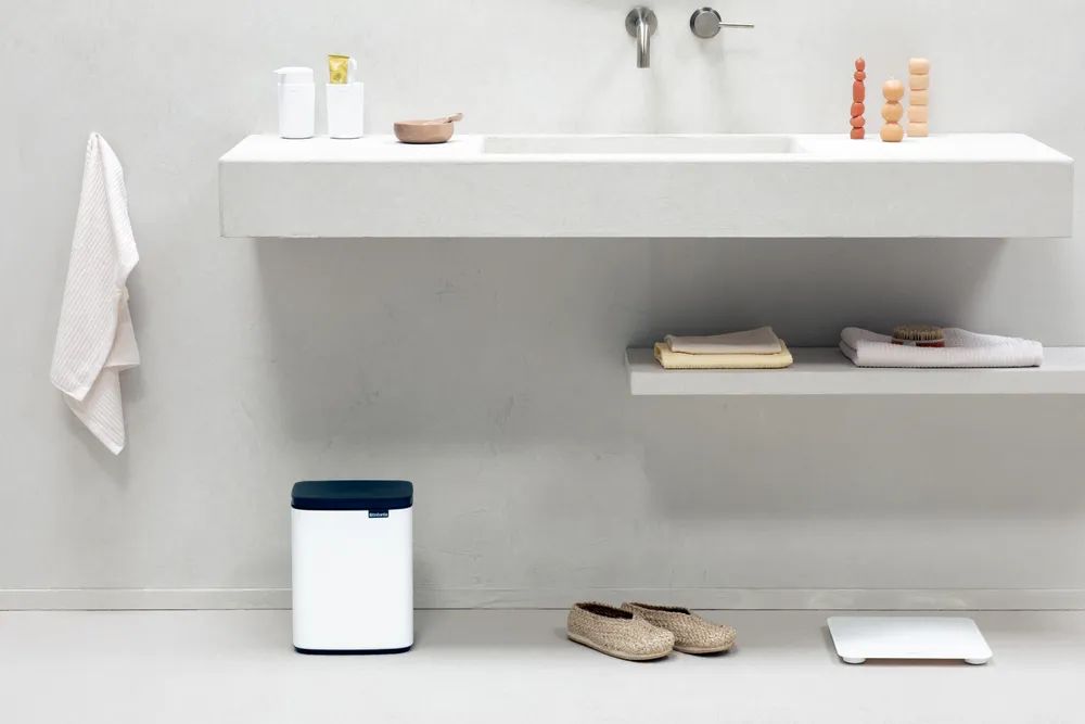 Brabantia Bo Mülleimer, 7L - White