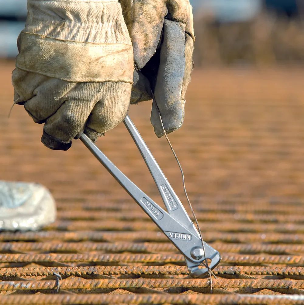 KNIPEX Kraft-Monierzange hochübersetzt glanzverzinkt 250 mm