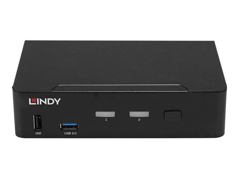 Lindy KVM-/Audio-/USB-Switch - 2 x KVM/Audio/USB