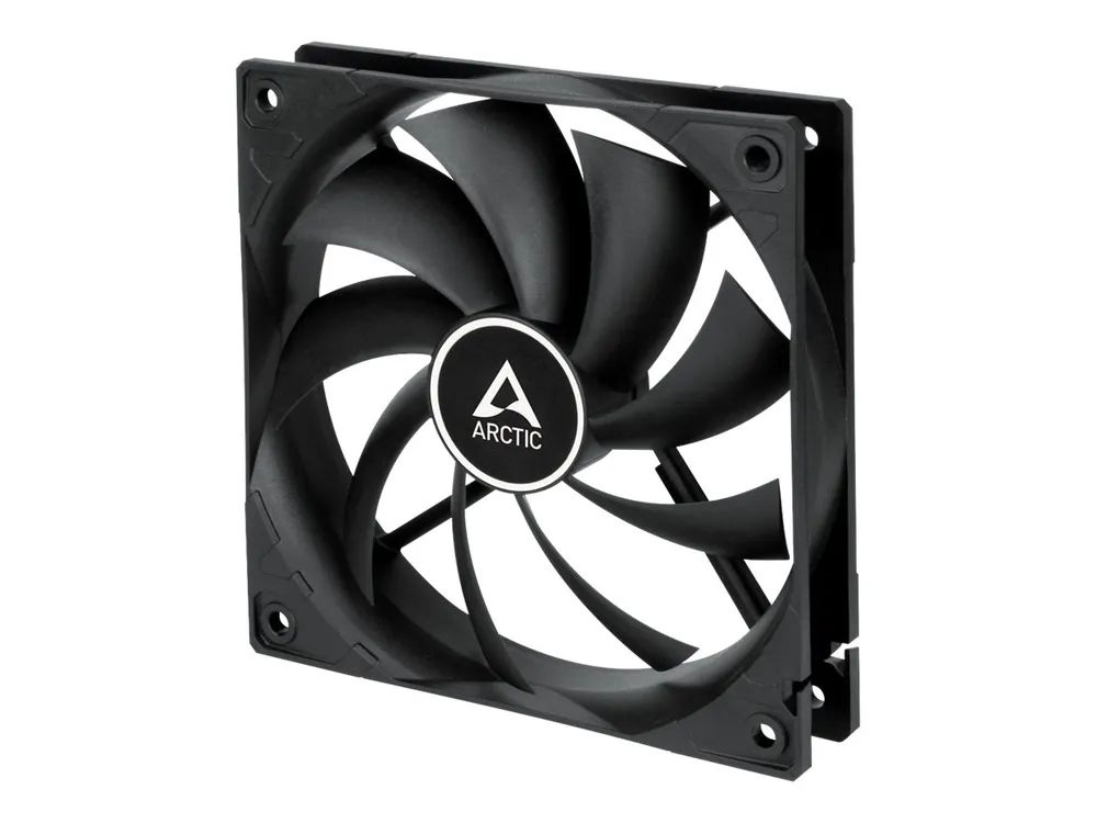 Arctic F12 PWM - Gehäuselüfter-Kit - 120 mm - Schwarz (Packung mit 5)