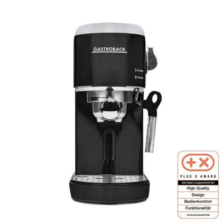 Gastroback Design Espresso Piccolo Schwarz Open-Box