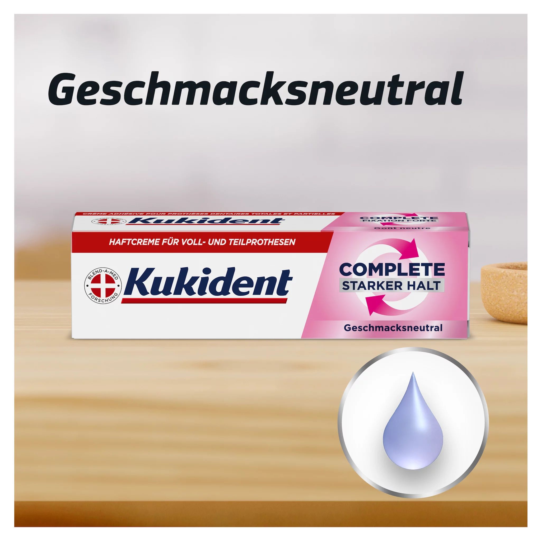 Kukident Haftcreme Complete Geschmacksneutral 47g