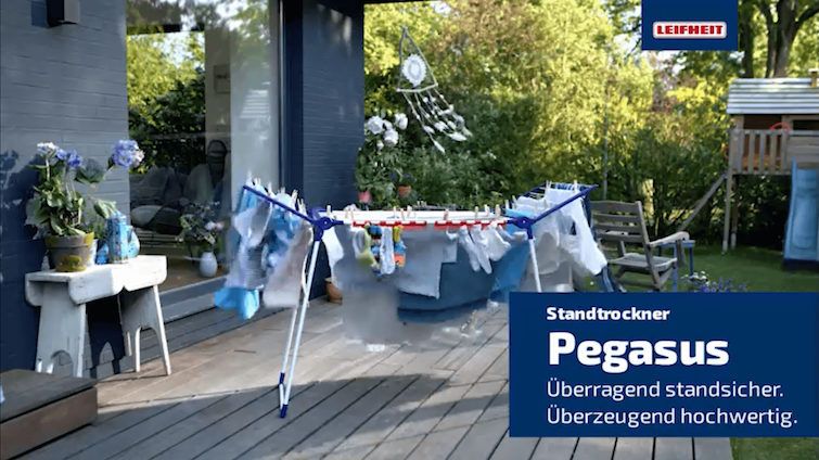 Leifheit Wäscheständer Pegasus 180 Solid Maxx 