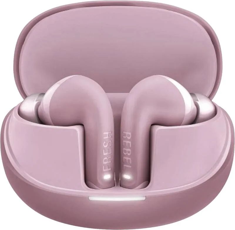 Fresh 'n Rebel Bluetooth®-Ohrhörer "Twins Fuse 2", TWS ANC mit My Sound App, Pastel Pink