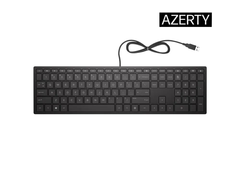 HP Pavilion 300 - Tastatur - USB - Französisch