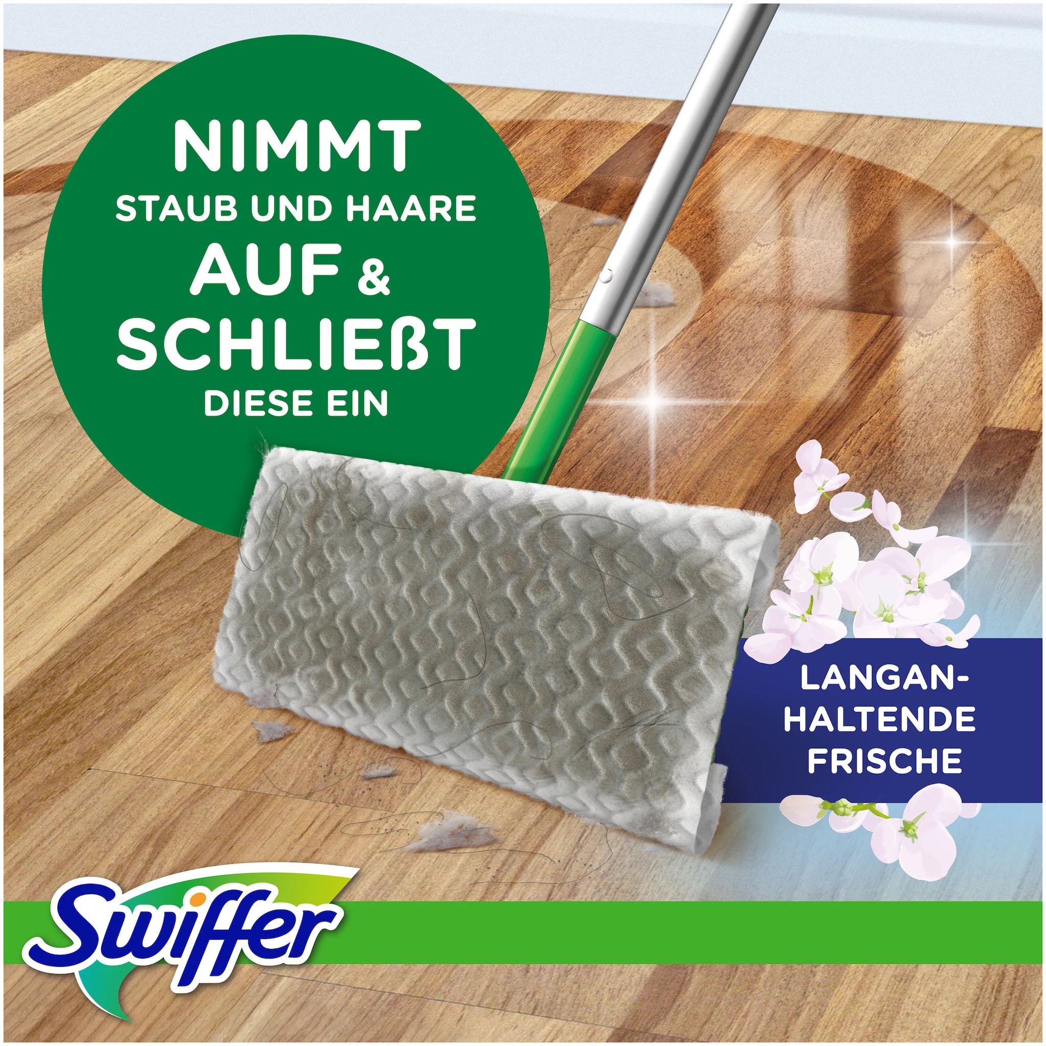 Swiffer Trocken Wischtücher Nachfüllpackung 18er