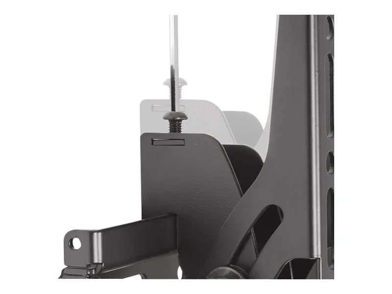 B-TECH BT8431 - Befestigungskit (Kippbare Wandhalterung) - für Flachbildschirm - Schwarz - Bildschirmgröße: 55.9-127 cm (22"-50")