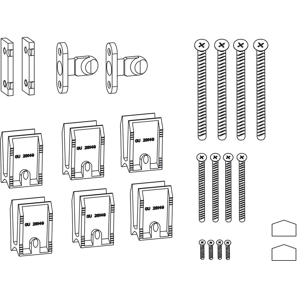 GU-934 HS Zubehör-Beutel Schema C