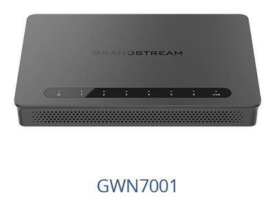 Grandstream GWN7000 Series GWN7001 - Router Switch mit 6 Ports