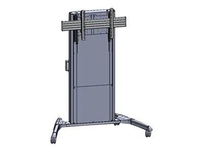 Chief Large FUSION LPD1U Dynamic Height Adjustable Mobile Cart