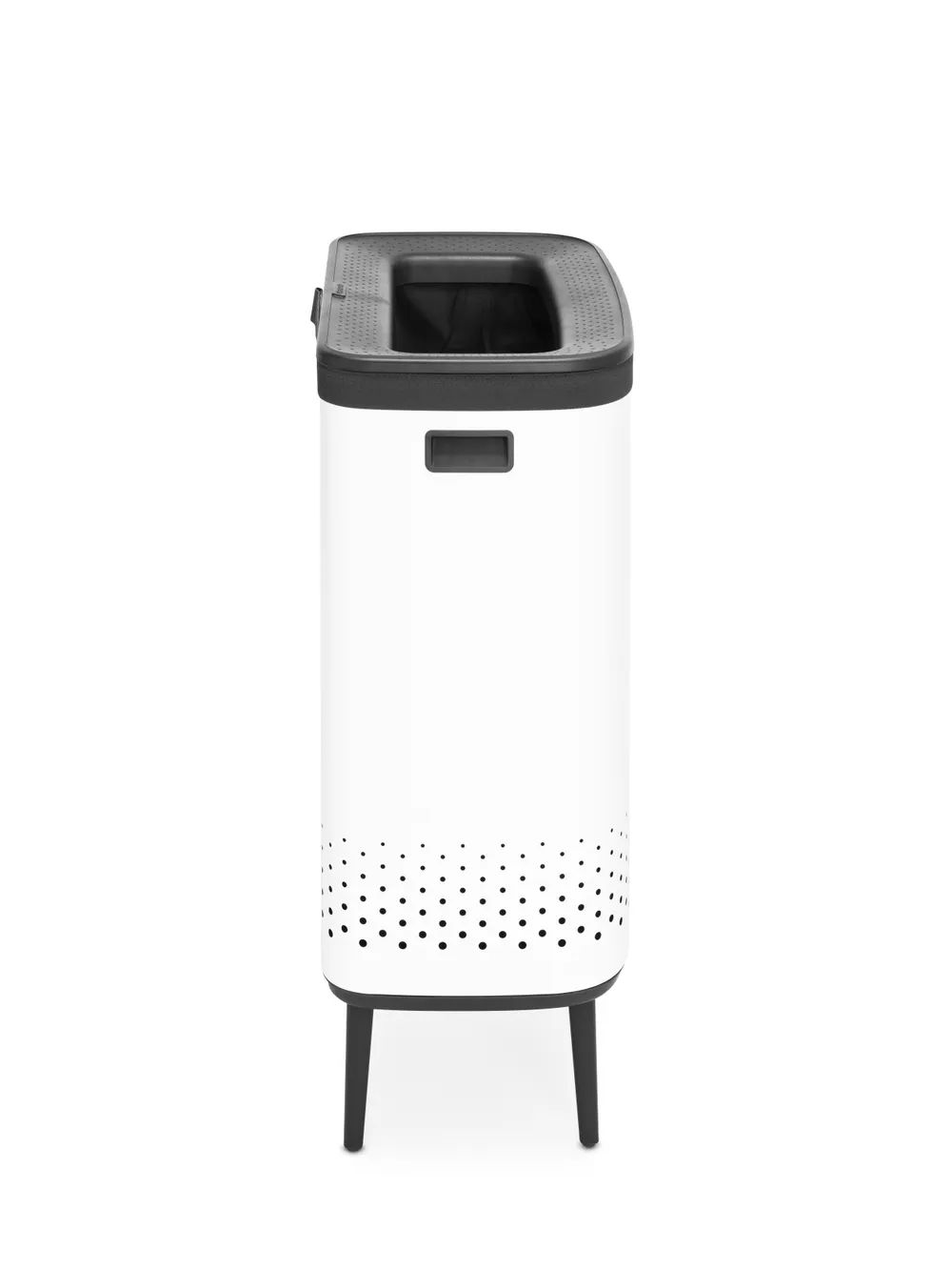 Brabantia Bo Wäschekorb Hi, 2 x 45 L - White