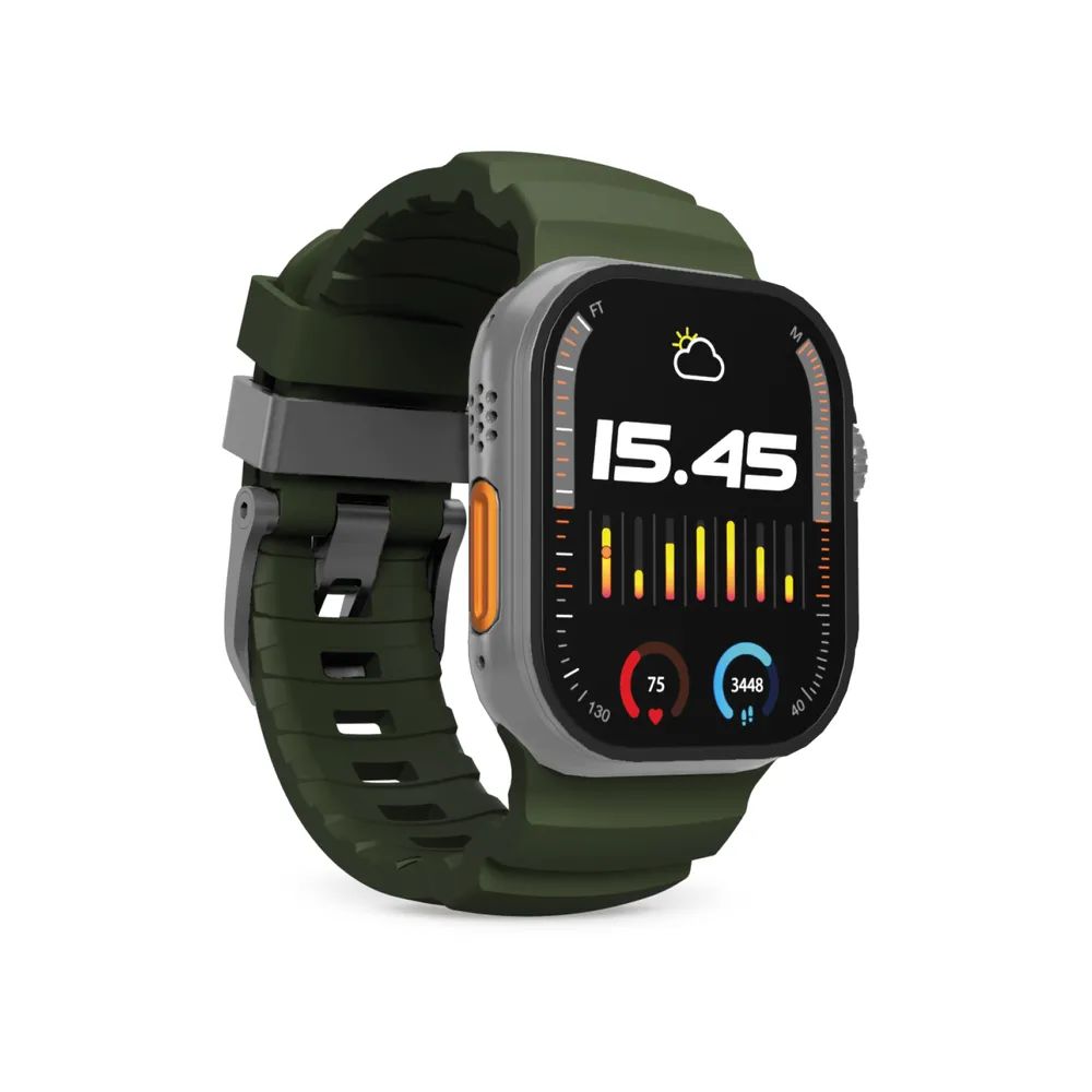 PURO ARMOR Band für Apple Watch 42 / 44 / 45 / 49mm, grün