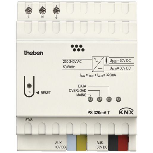 Theben KNX SPANNUNGSVERSORGUNG 320MA / THEBEN T9070957 REG T9070957