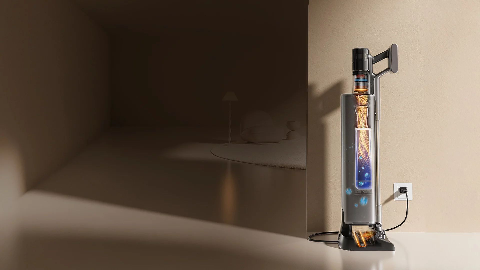 UWANT V800 Akku-Bodenstaubsauger - 200m²
