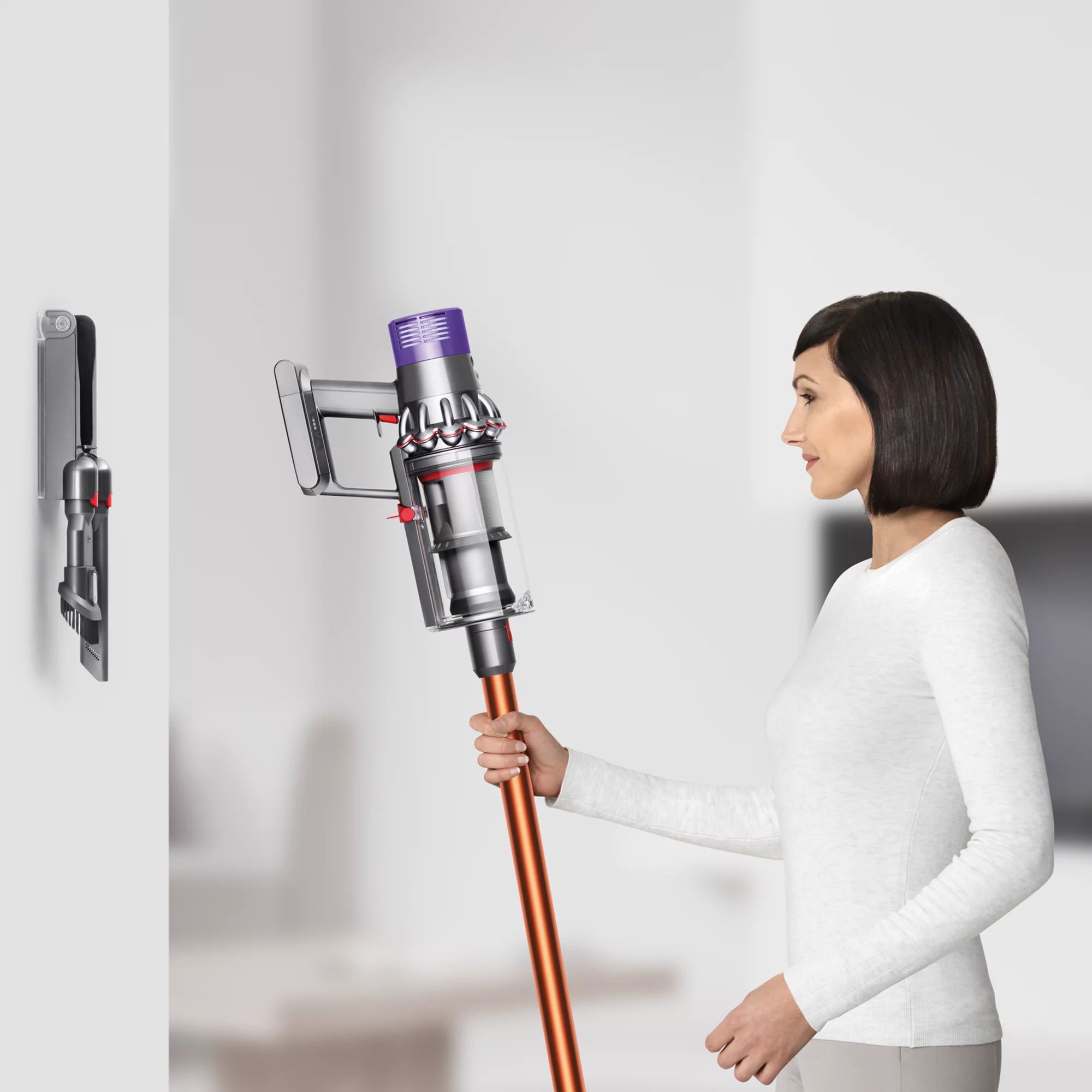 Dyson Cyclone V10 Absolute, Nickel/Kufper
