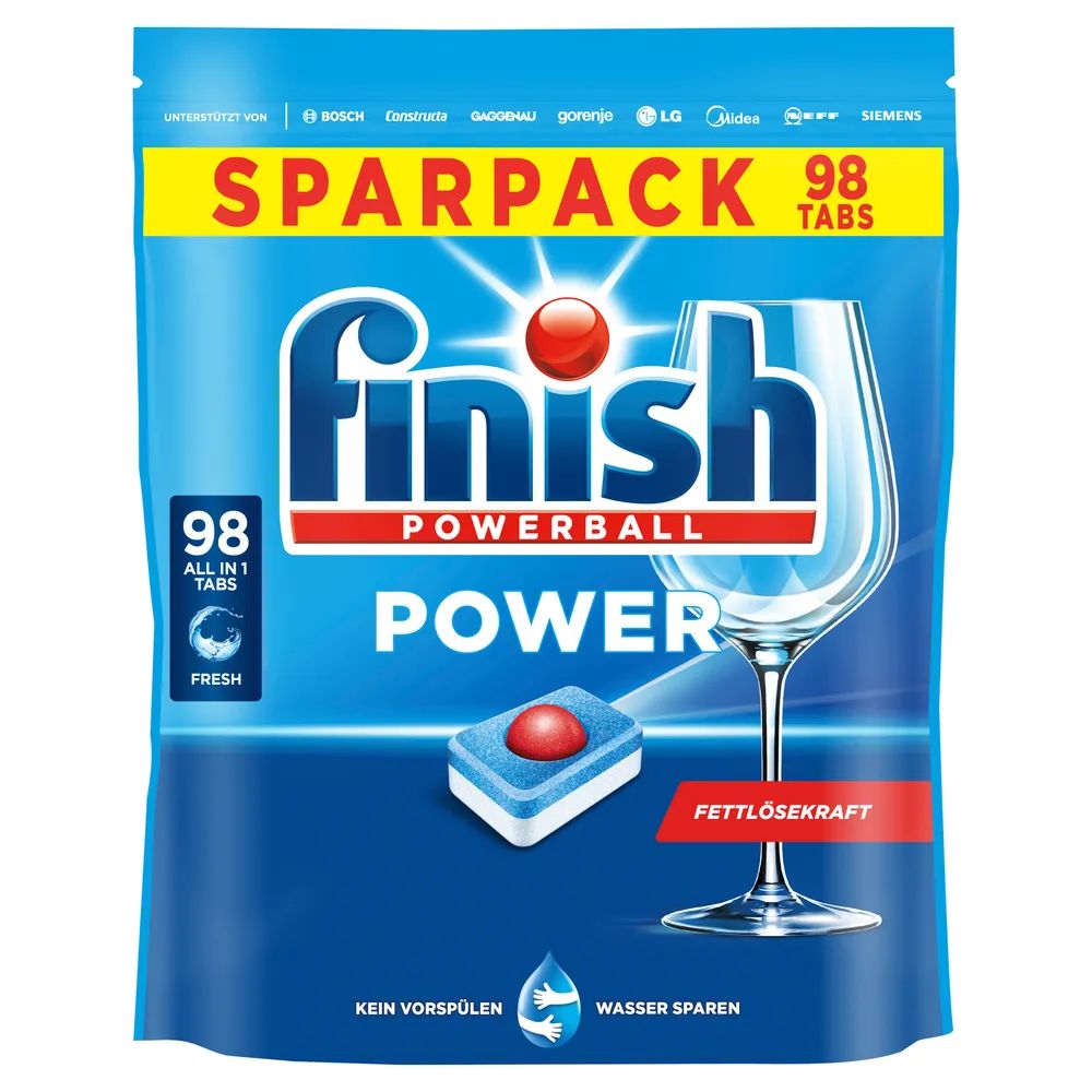 Finish Power Sparpack Fresh 98 Tabs