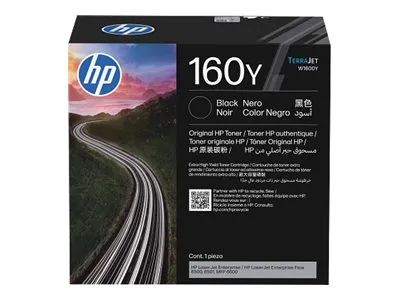 HP 160Y - Besonders hohe Ergiebigkeit - Schwarz - original - LaserJet - Box - Tonerpatrone (W1600Y)