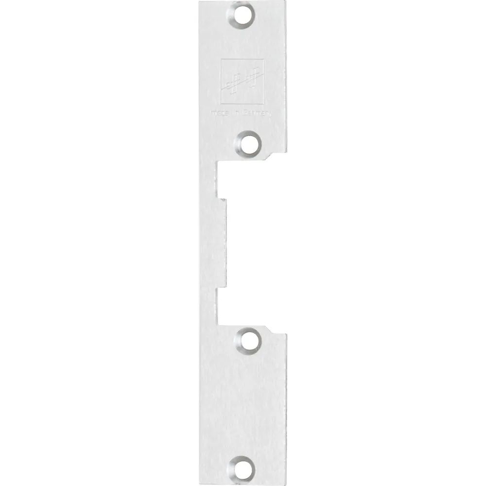 EffEff Flachschließblech kurz KL, 24 x 130 x 3 mm, 09640-01, Stahl verzinkt
