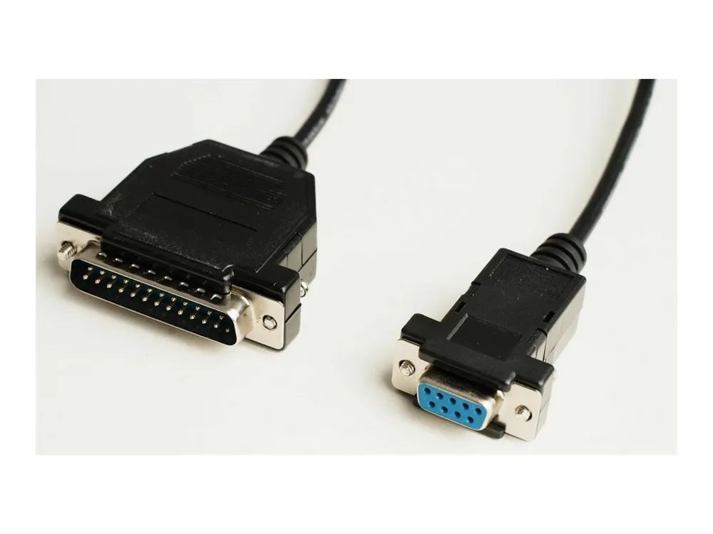 MicroConnect Serielles / paralleles Kabel - DB-9 (W) schwarz