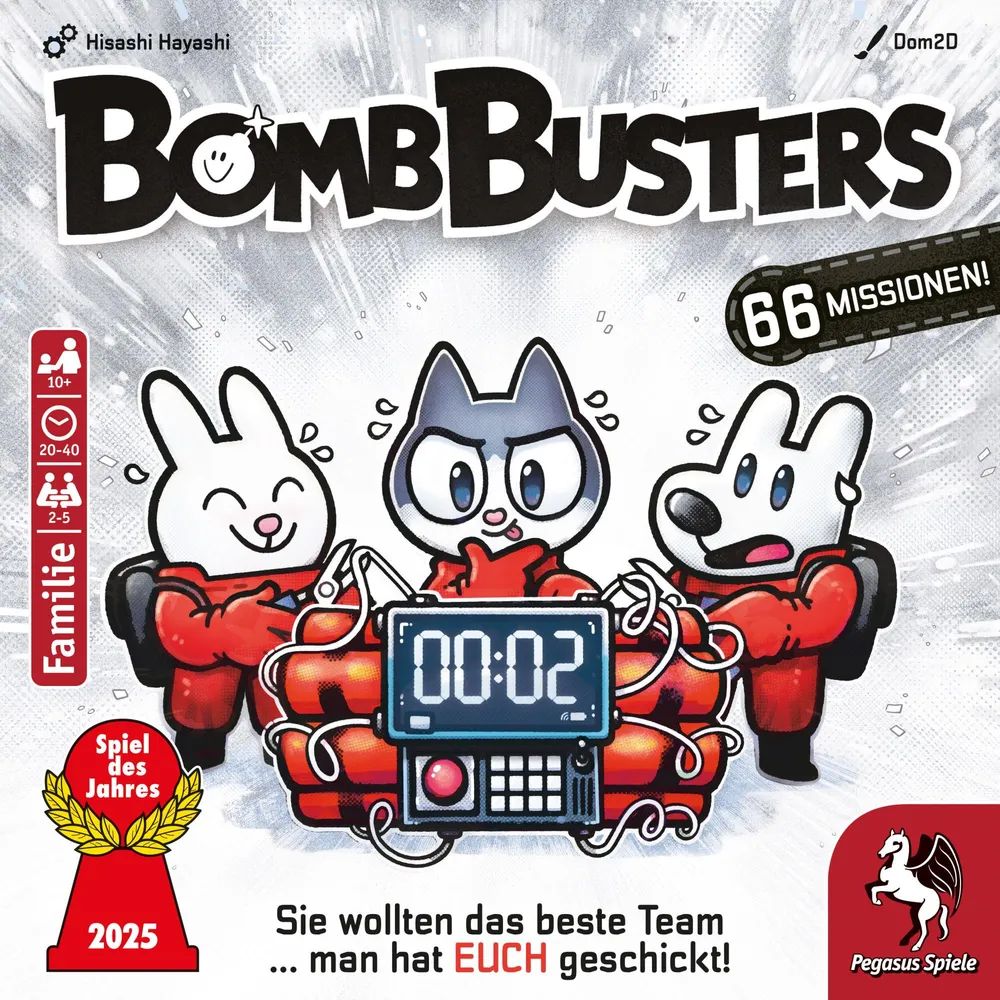Pegasus Spiele 51280G Bomb Busters