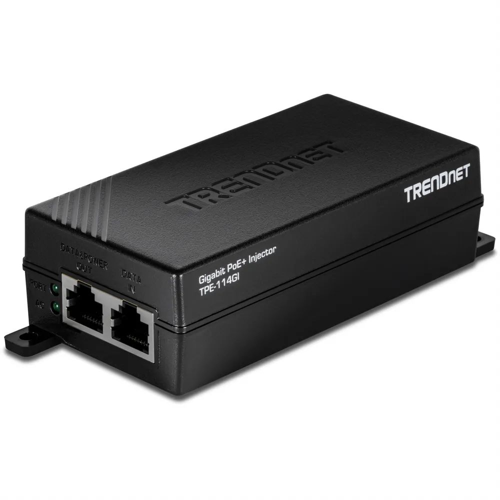 TRENDnet TPE-114GI PoE+ Injektor - Switch - 1 Gbps