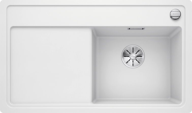 Blanco Zenar 45 S-F Silgranit weiß Becken