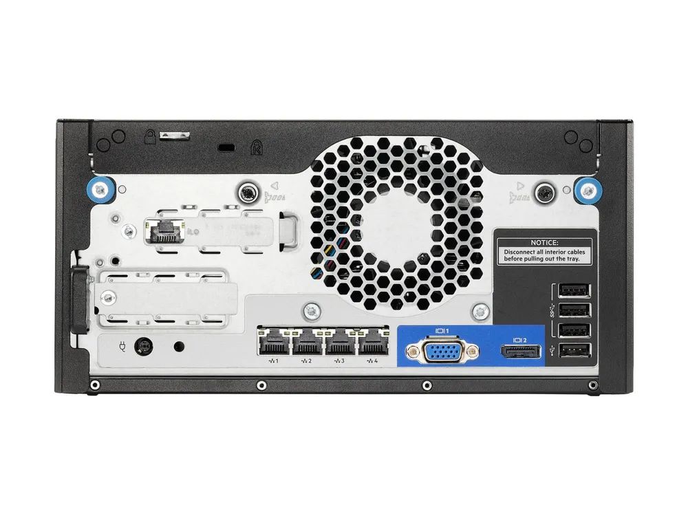 HPE ProLiant MicroServer Gen10 Plus v2 Entry - Server - Ultra-Micro-Tower - 1-Weg - 1 x Pentium Gold G6405 / 4.1 GHz - RAM 16 GB - SATA - nicht Hot-Swap-fähig 8.9 cm (3.5")