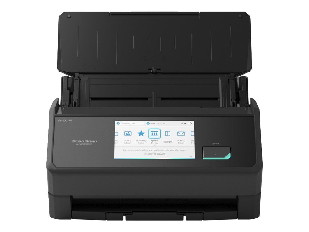 Ricoh ScanSnap iX2500 - Dokumentenscanner - Dual CIS - Duplex - 279 x 432mm - 600 dpi x 600 dpi - bis zu 45 Seiten/Min. (einfarbig)